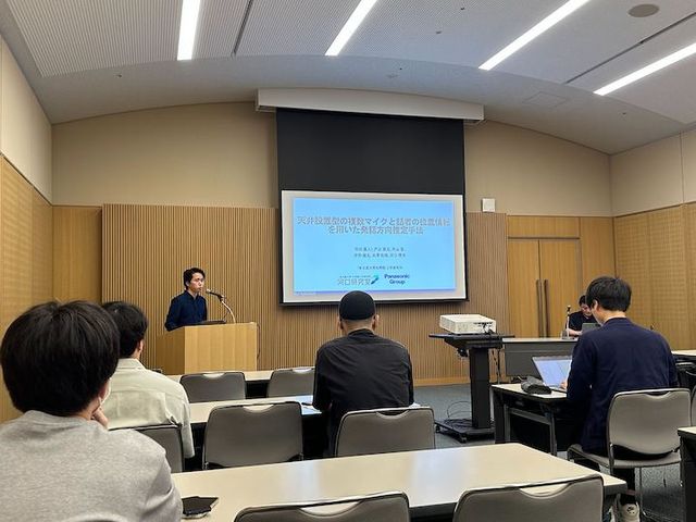 発表の様子(市川 直人)