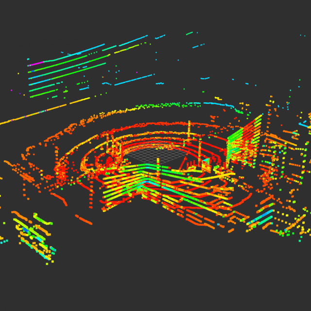 Visualization of LiDAR