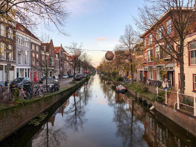 デルフトの街中