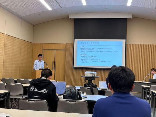 発表の様子(相川 雄也)