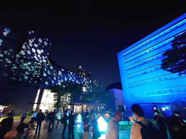 石井幹子氏による光アートワーク