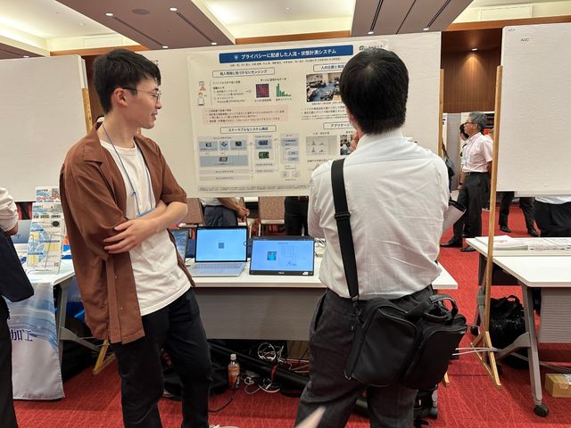 kazumaの発表の様子