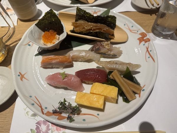 北海道のにぎり寿司